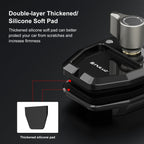 PULUZ Motorcycle Windshield Action Camera Mount Clip for GoPro Hero12 Black / DJI Osmo Action 4 / Insta360 X4 / Ace Pro and Other Action Cameras, Windshield Clip I