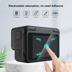 For Insta360 Ace Pro PULUZ 3 in 1 Rear & Front Screen + Lens Tempered Glass Film, For Insta360 Ace Pro