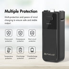 For DJI Osmo Pocket 3 PULUZ High-Capacity 2800mAh Battery Grip
