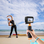 For Insta360 Ace Pro PULUZ Plastic Cage Expansion Adapter Frame with Cold Shoe Base, For Insta360 Ace Pro Plastic Cage