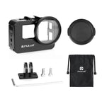 For Insta360 Ace Pro / Ace PULUZ Metal Rabbit Cage Adapter Frame with 52mm UV Filter & Adapter Ring, For Insta360 Ace Metal Cage 1