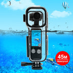 For DJI Osmo Pocket 3 PULUZ 45m Underwater Waterproof Housing Diving Case, Waterproof Case (Transparent) Waterproof Case (Transparent)