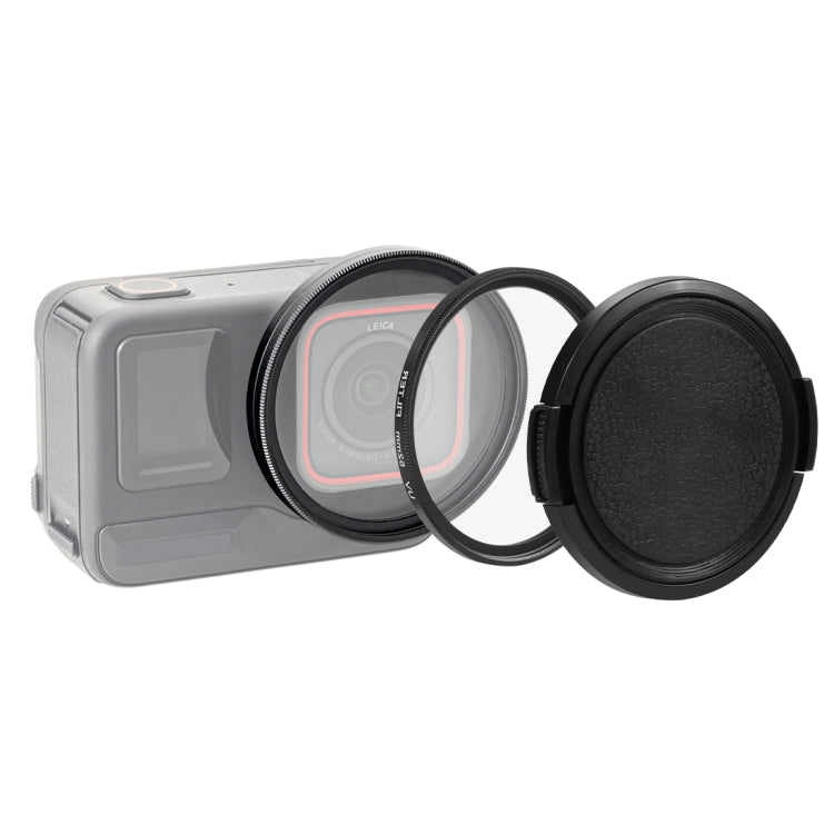 For Insta360 Ace Pro PULUZ 52mm UV Lens Filter Adapter Ring with Lens Cover, For Insta360 Ace Pro Filter Adapter Ring For Insta360 Ace Pro Filter Adapter Ring