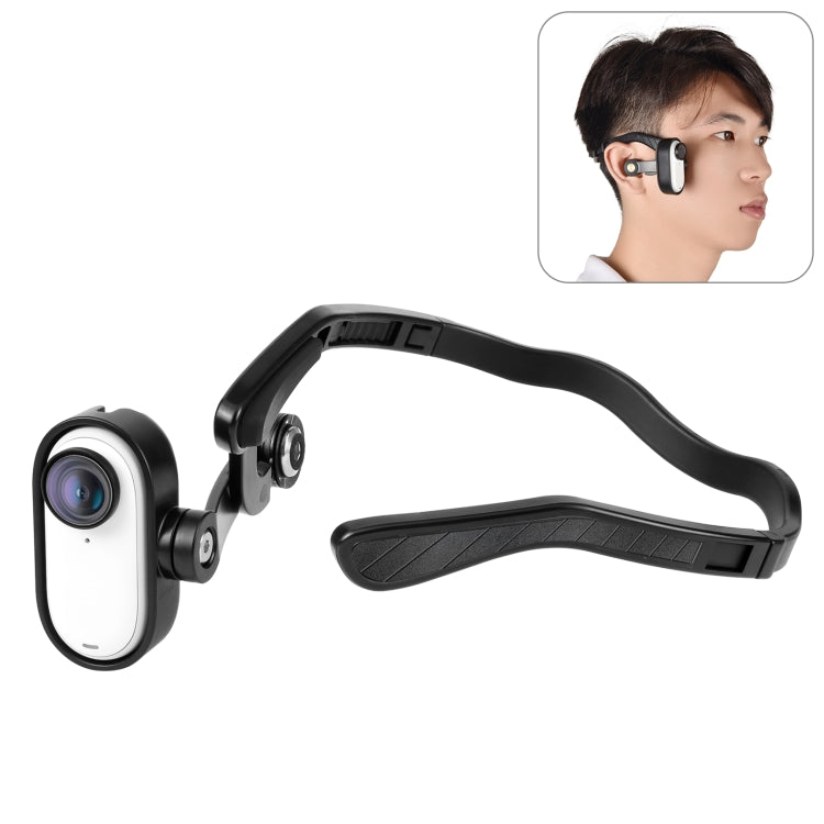 For Insta360 GO 3 PULUZ Magnetic POV Holder Head Mount, Head Mount Head Mount