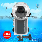 For Insta360 X4 PULUZ 50m Waterproof Sealed Diving Case, For Insta360 X4 For Insta360 X4