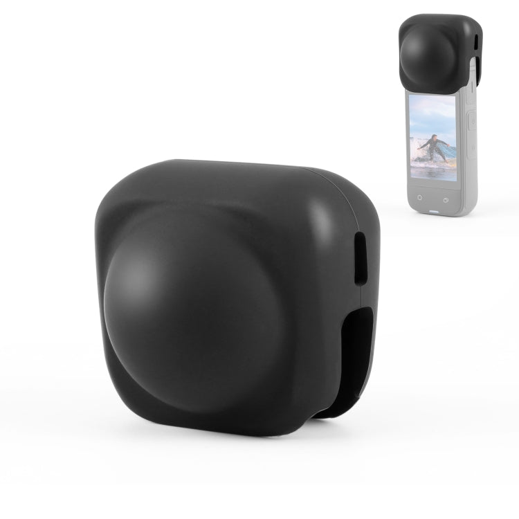 For Insta360 X4 PULUZ Silicone Protective Lens Cover, Lens Cover Lens Cover