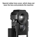 For Insta360 X4 PULUZ Metal Protective Cage Rig Housing Frame with Lens Cover, For Insta360 X4