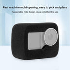 For DJI Osmo Action 4 / 3 PULUZ High Density Foam Windshield, For DJI Osmo Action 5 Pro / 4 / 3