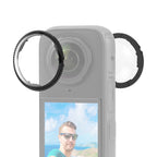 For Insta360 X4 PULUZ Rotation Optical Glass Lens Guard Protective Cover, For Insta360 X4 Glass Lens Guard For Insta360 X4 Glass Lens Guard