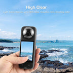 For Insta360 X4 PULUZ Rotation PC Lens Guard Protective Cover, For Insta360 X4 PC Lens Guard
