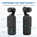 For DJI OSMO Pocket 3 PULUZ 2 in 1 Silicone Cover Case Set with Strap, Silicone Cover(Black), Silicone Cover(Blue)