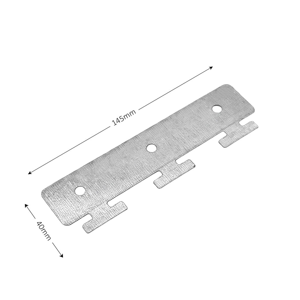 PVC Strip Curtain Hangers Steel Plate