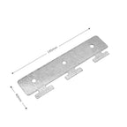 PVC Strip Curtain Hangers Steel Plate