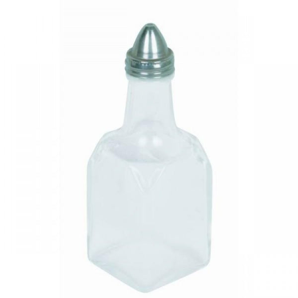 Stainless Steel Oil and Vinegar Cruets 177ml / 6oz - Pack of 12 Default Title