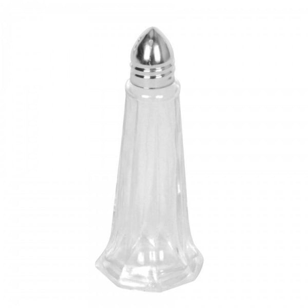 Stainless Steel Tower Shaker 30ml - Pack of 12 Default Title