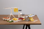 Chrome Multi Pasta Maker and Dryer Set