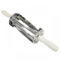Stainless Steel Croissant/Pastry Cutter with Polyethylene Plastic Handles
