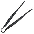 Polycarbonate Black Flat Grip Tongs 305mm Default Title