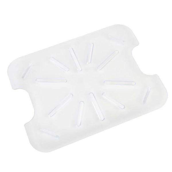 GN 1/4 Polycarbonate Gastronorm Drain Shelf Clear Default Title