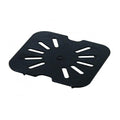 GN 1/6 Polycarbonate Gastronorm Drain Shelf Black Default Title