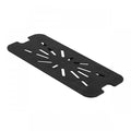 GN 1/3 Polycarbonate Gastronorm Drain Shelf Black Default Title