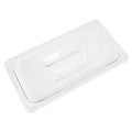 Clear Polycarbonate GN 1/3 Gastronorm Food Pan Lid Cover with Handle