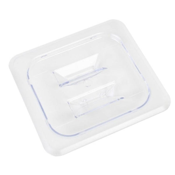 GN 1/6 Polycarbonate Gastronorm Lid Clear Default Title
