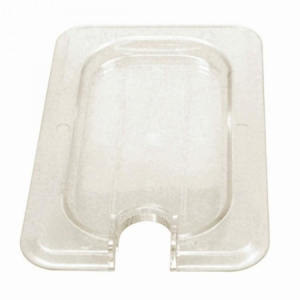GN 1/9 Polycarbonate Gastronorm Notched Lid Clear Default Title
