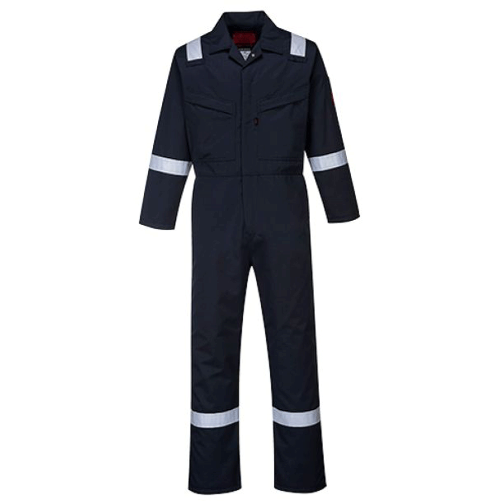 Portwest AF50 Araflame Hi-Vis Coverall Various Colours Navy