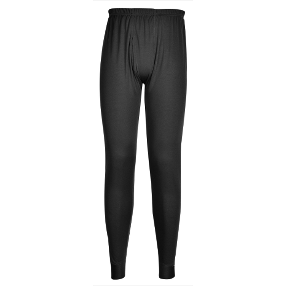 Portwest B131 Thermal Baselayer Leggings Various Colours Black Regular Leg