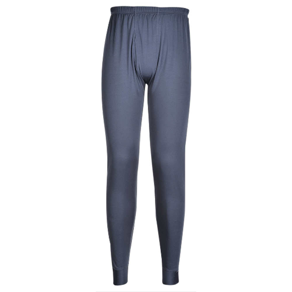 Portwest B131 Thermal Baselayer Leggings Various Colours Charcoal Regular Leg