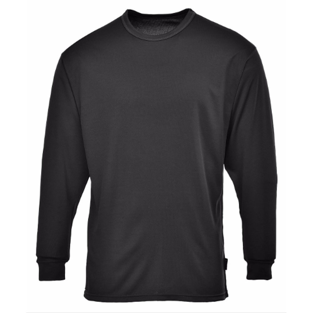 Portwest B133 Thermal Baselayer Top Various Colours Black