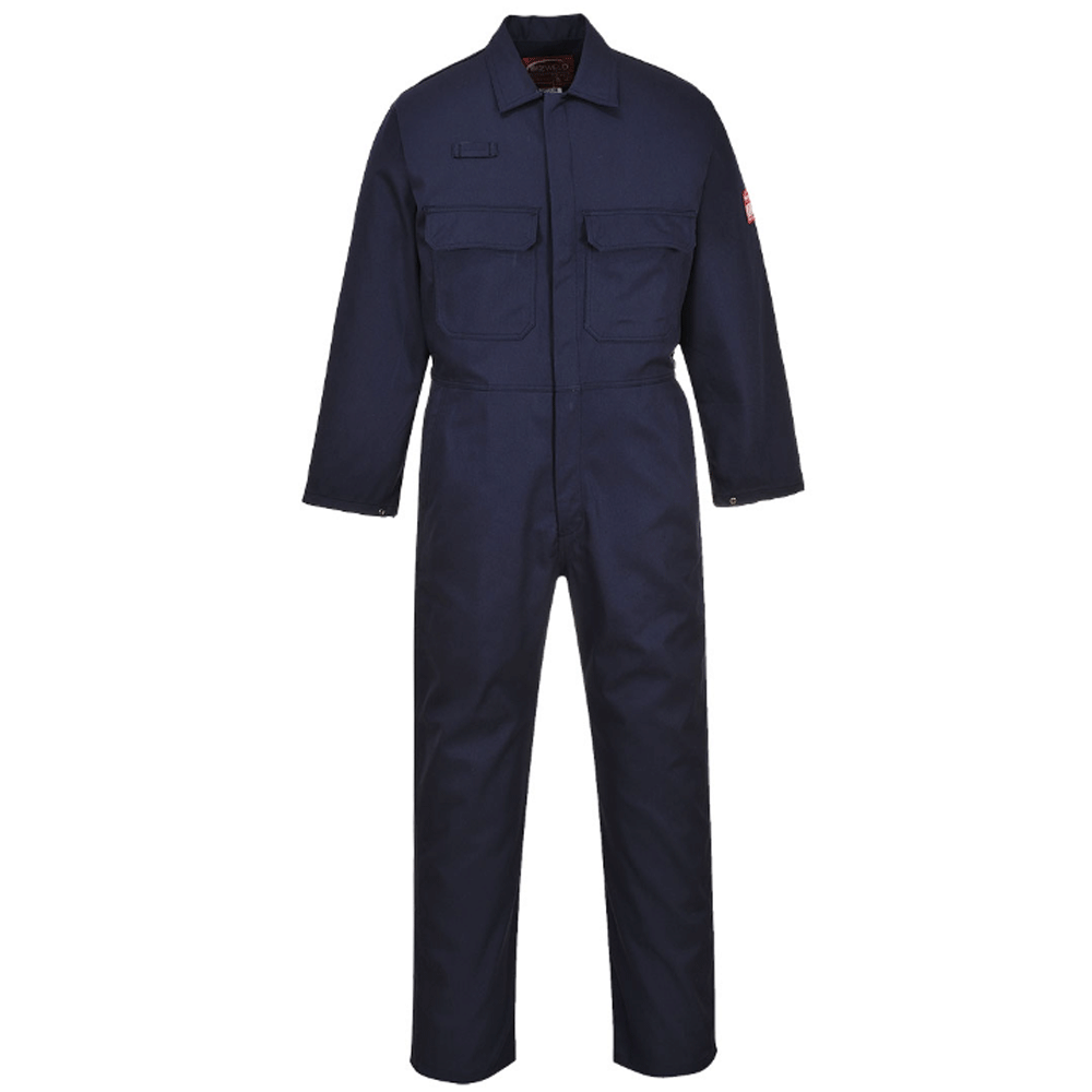 Portwest BIZ1 Bizweld Coverall Various Colours Navy Blue