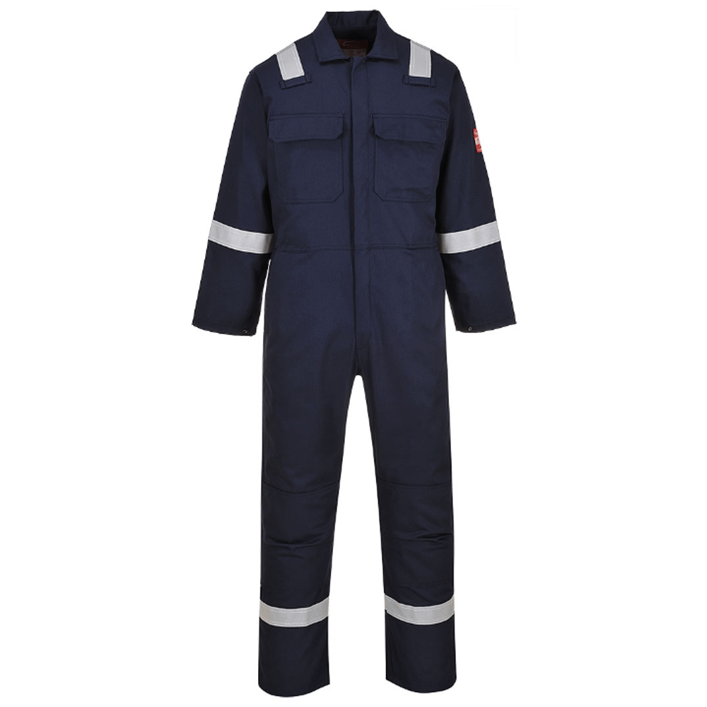 Portwest BIZ5 Iona Bizweld FR Coverall Various Colours Navy Blue