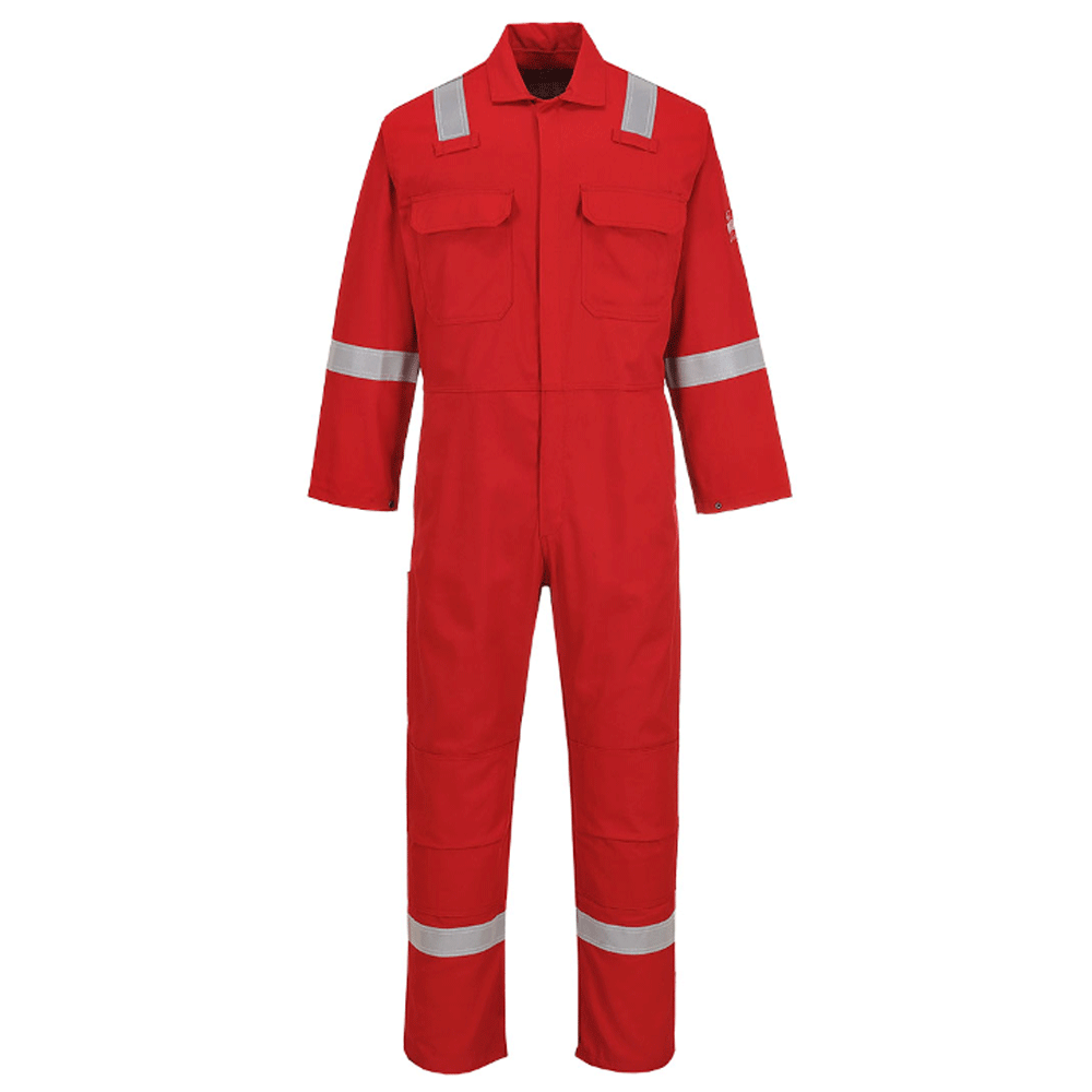 Portwest BIZ5 Iona Bizweld FR Coverall Various Colours Red