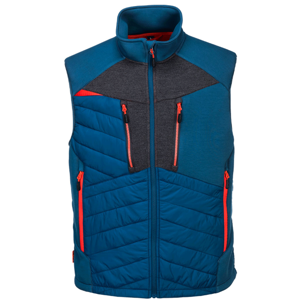 Portwest DX470 DX4 Baffle Gilet Bodywarmer Various Colours Metro Blue