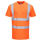 Portwest RT23 Hi-Vis RIS Short Sleeve T-Shirt Orange