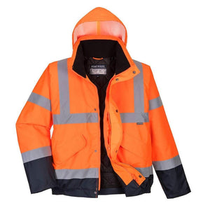 Orange / Navy