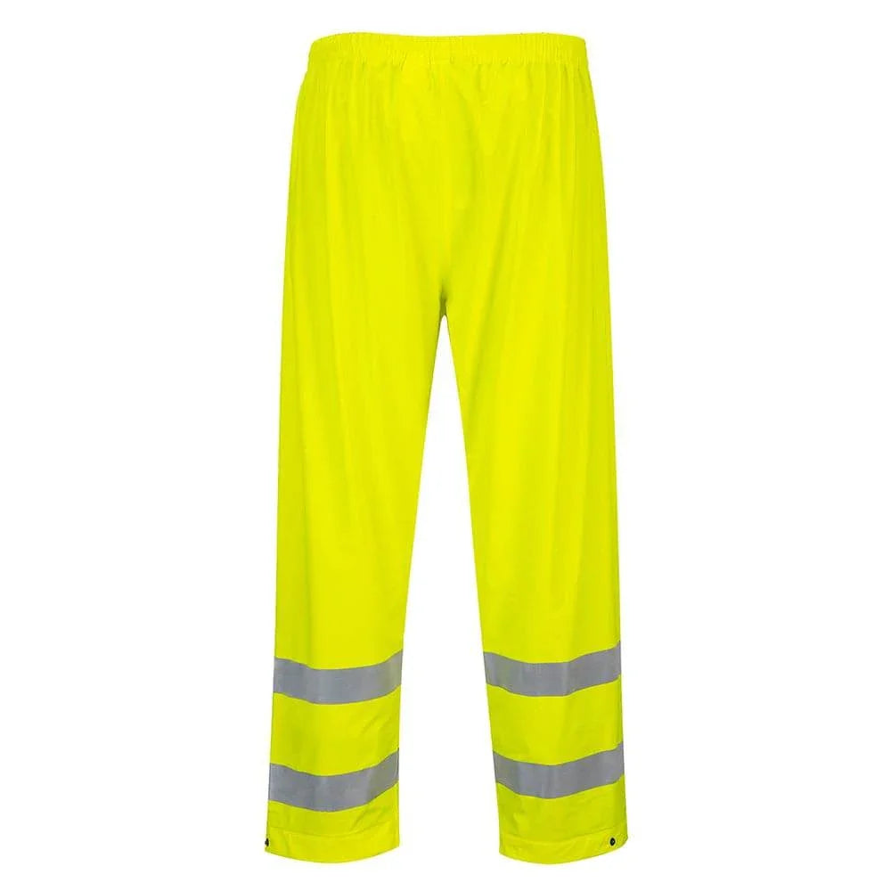 Portwest S493 - Sealtex Ultra Reflective Waterproof Elasticated Trousers Yellow