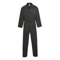 Portwest S998 Cotton Coverall Overall Boilersuit Black