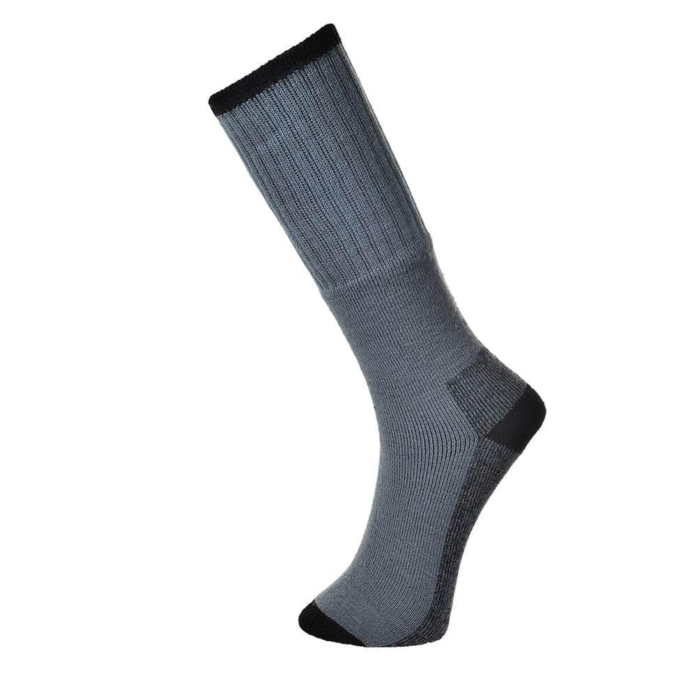 Portwest SK33 Work Boot Sock 3 Pack Grey