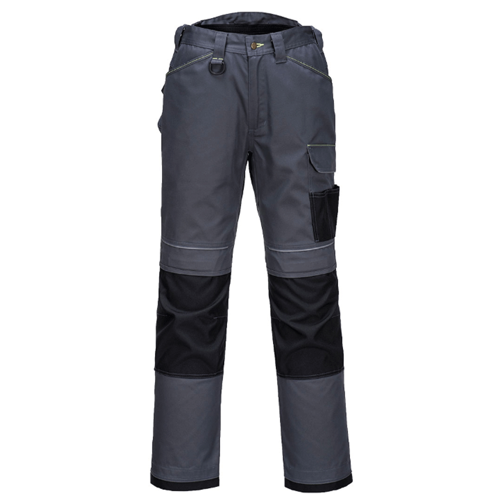 Portwest T601 PW3 Kneepad Work Trousers Various Colours Zoom Grey Black