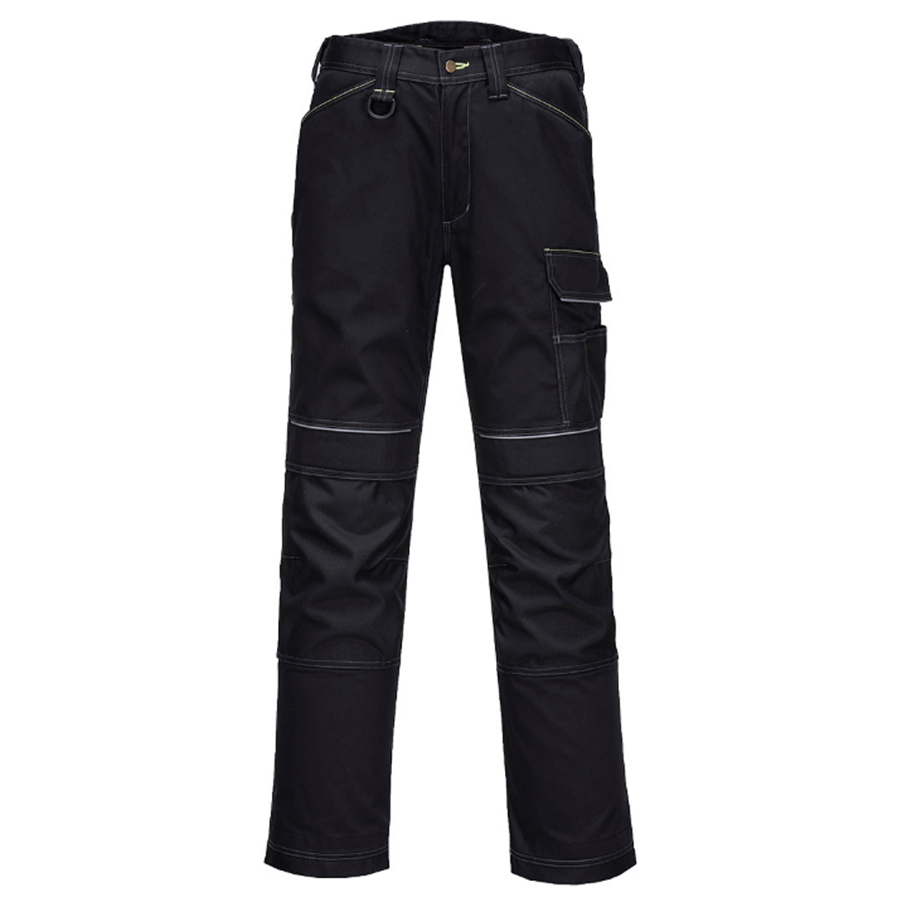 Portwest T601 PW3 Kneepad Work Trousers Various Colours Black