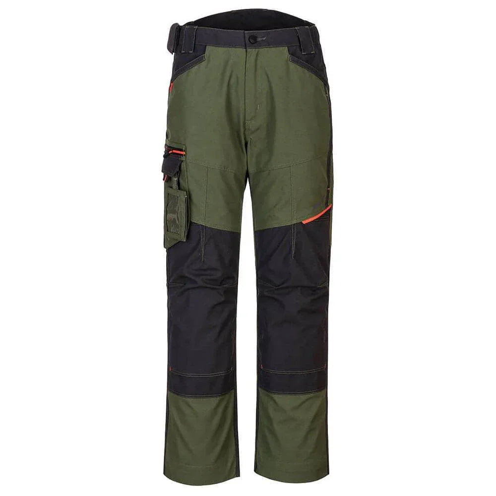 Portwest T701 WX3 Service Kneepad Work Trouser - Stretch Panels Olive Green