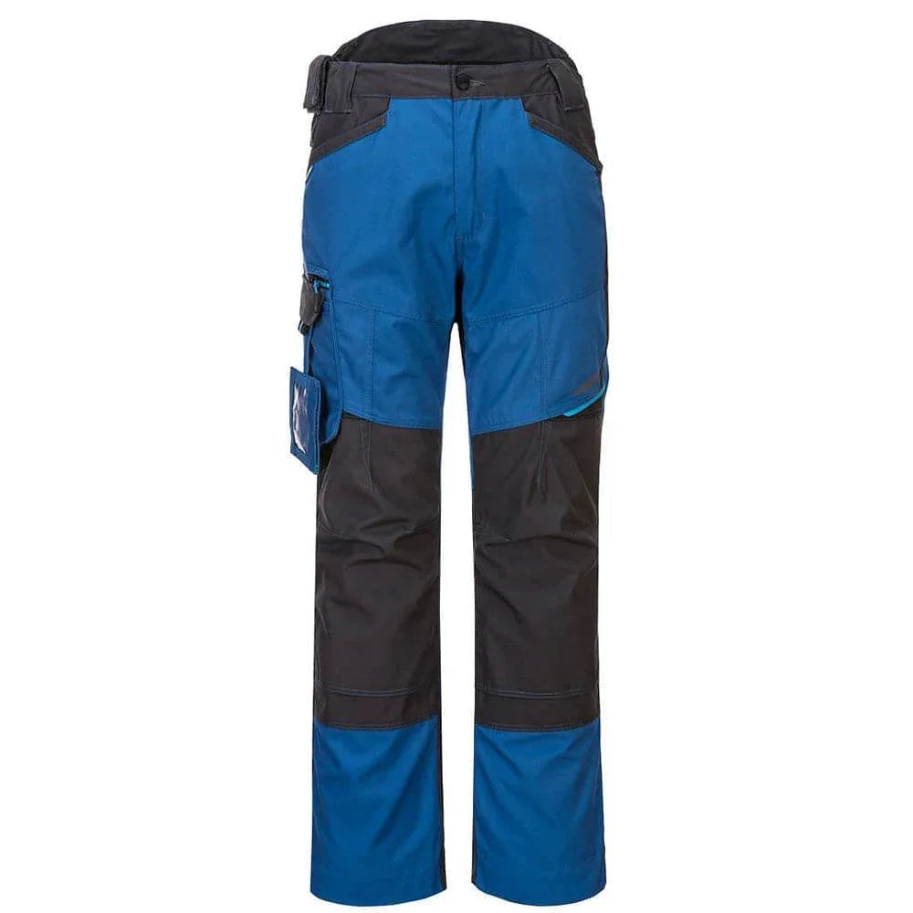 Portwest T701 WX3 Service Kneepad Work Trouser - Stretch Panels Persian Blue