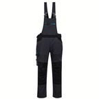 Portwest T704 WX3 Kneepad Work Bib and Brace Various Colours Metal Grey