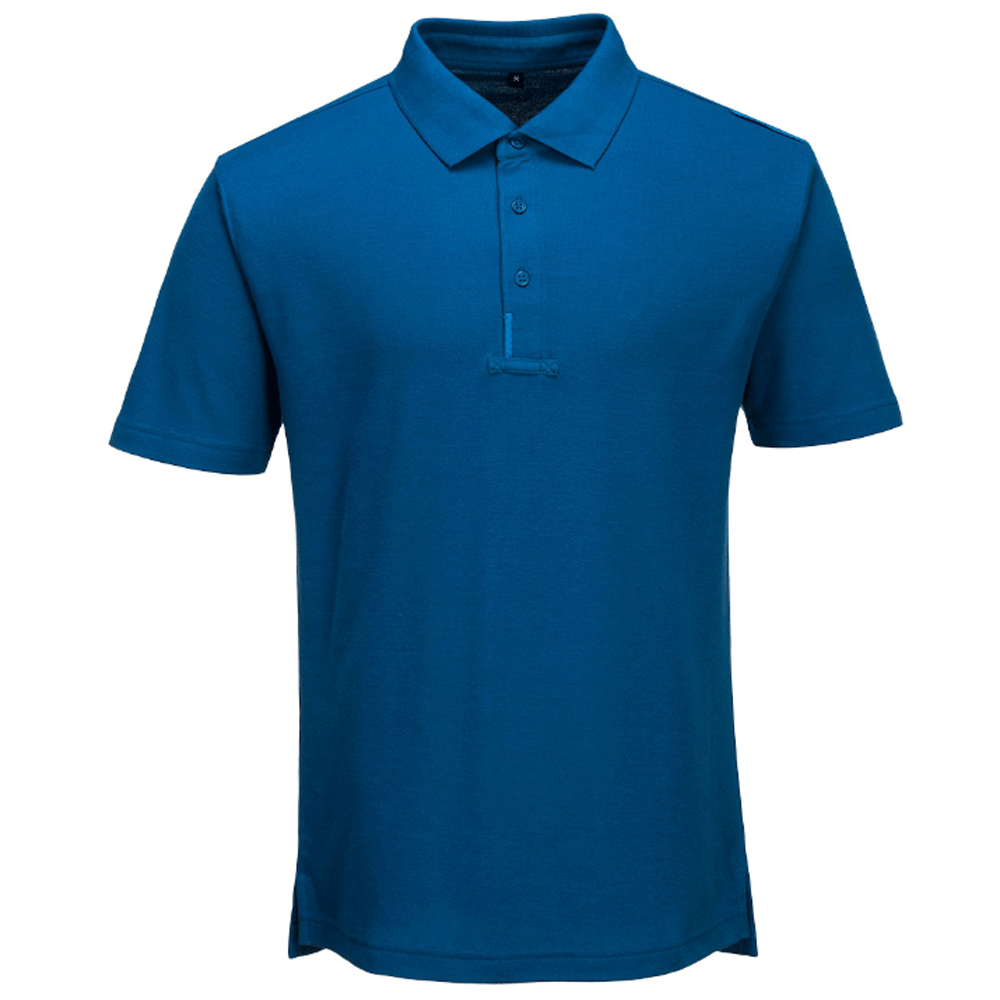 Portwest T720 WX3 Polo Shirt Various Colours Persian Blue