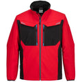 Portwest T750 WX3 Water-Resistant Softshell Jacket Various Colours Deep Red