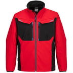 Portwest T750 WX3 Water-Resistant Softshell Jacket Various Colours Deep Red