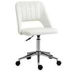 Mid-Back Swivel Home Office Chair Scallop Computer Chair